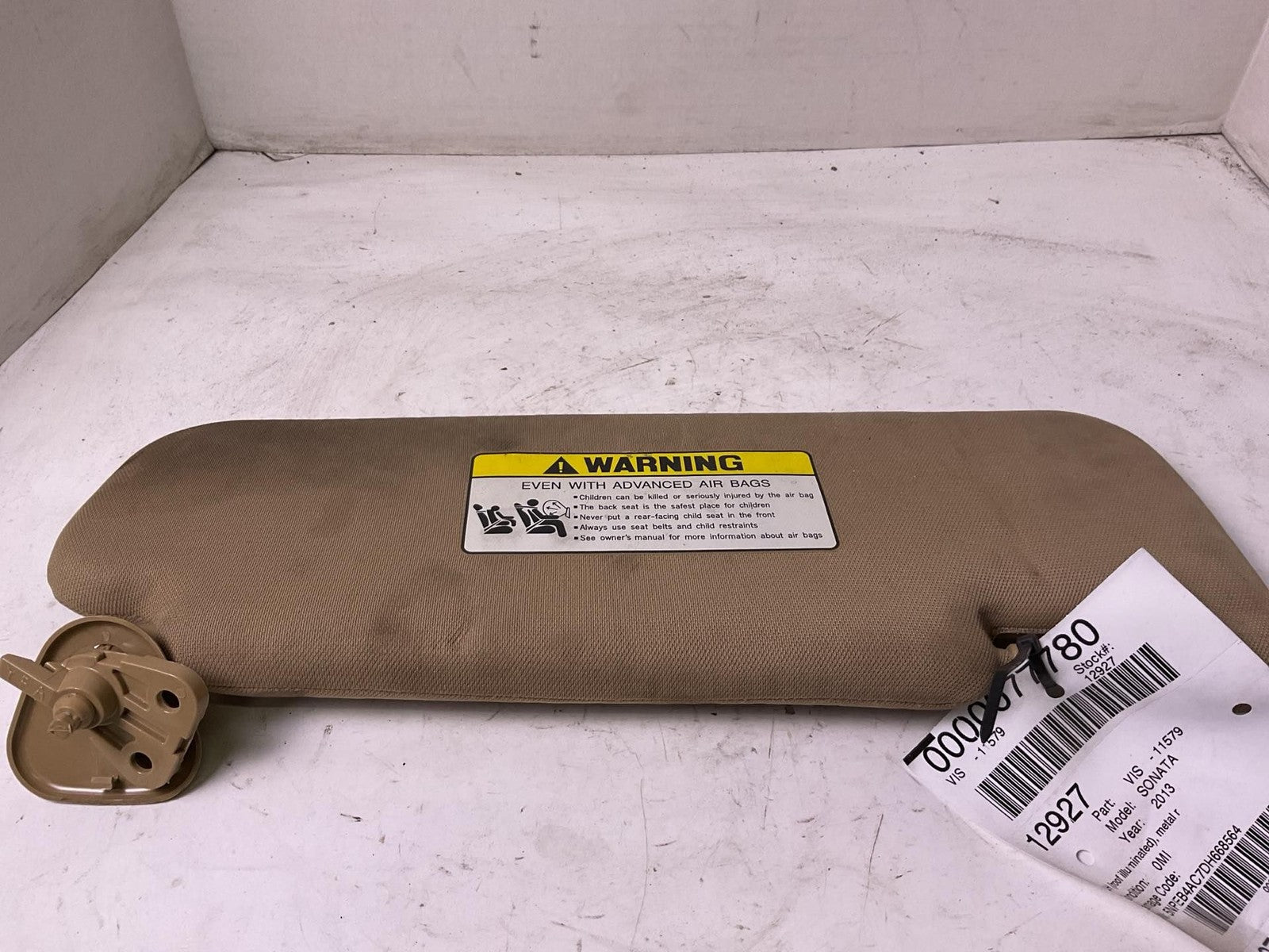 Sun Visor HYUNDAI SONATA Left 11 12 13 14 150